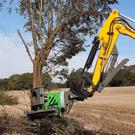 mini excavator attachments shears|mini excavator tree shear.